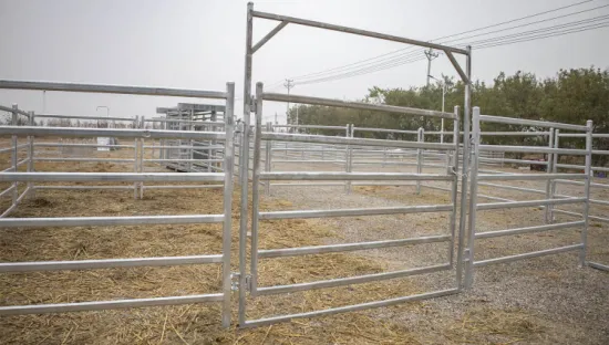 Качество стали загона для скота загон скота двор фермы ограждения сельскохозяйственное оборудование (XMM