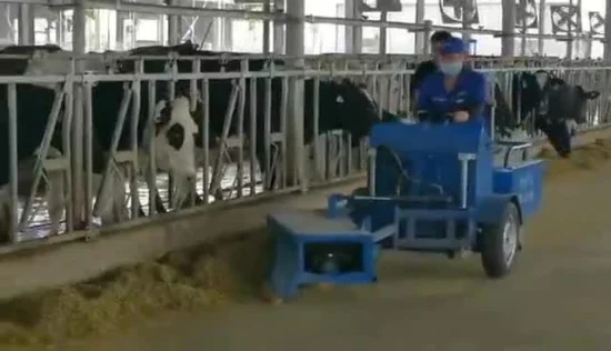 Электрический толкатель подачи оборудования для молочной фермы с лопатой для фермы для коз/коров/крупного рогатого скота